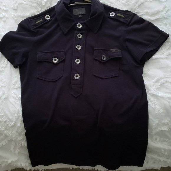 ENERGIE GOLD FITTED MILITARY MENS SHIRT! - Picture 2 of 4